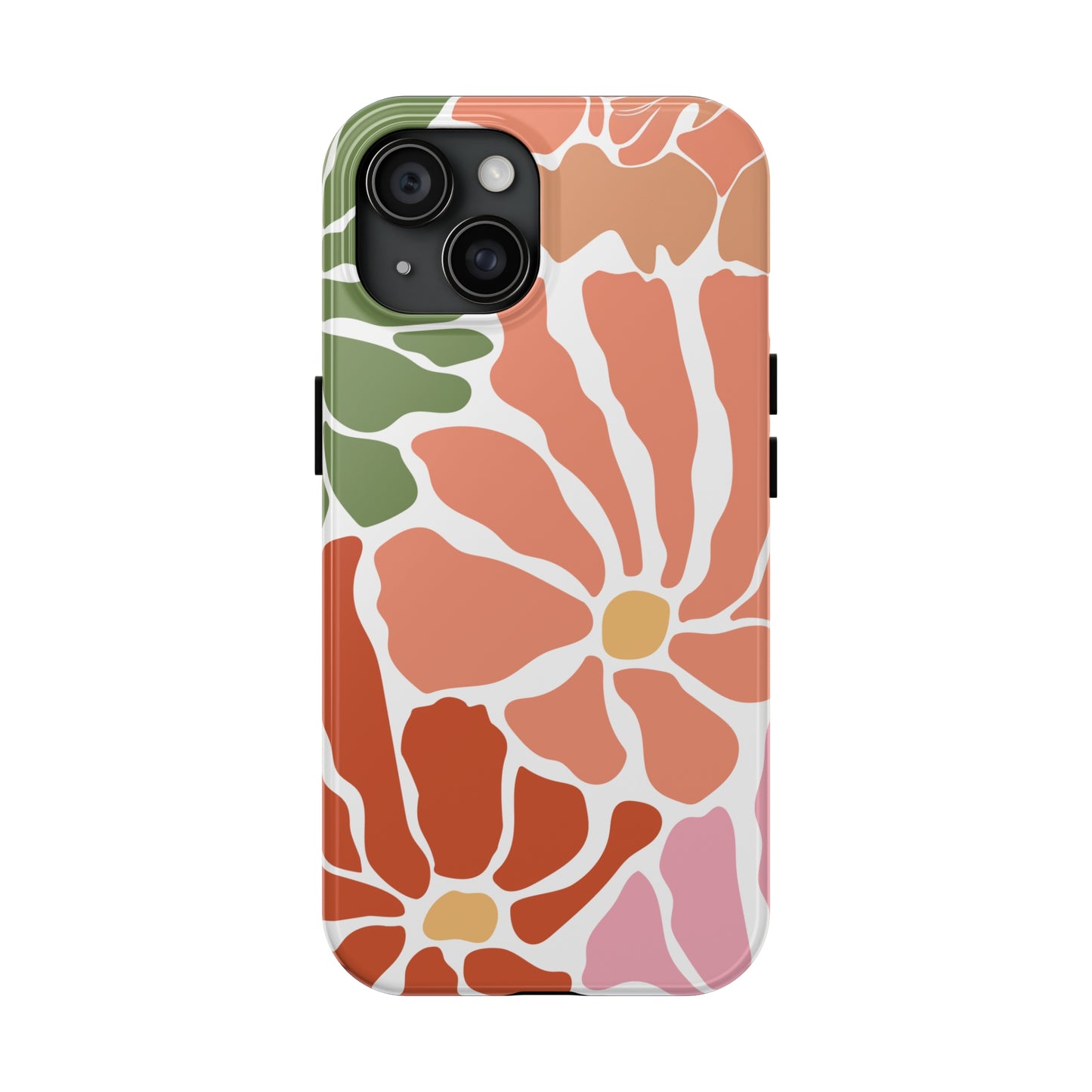 Wild Daisy Cell Phone Case, Retro Wild Flower Cell Phone Case, Tough Case for Apple, Samsung and Google Phones