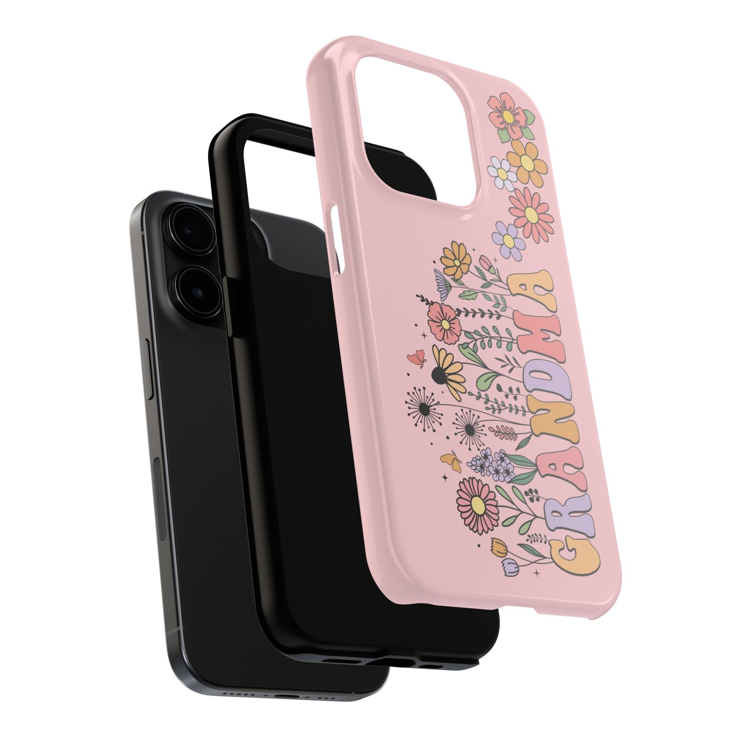 Grandma iPhone Case, Grandma Flower iPhone Case, Grandma Apple Phone Case